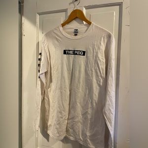 THE PEG Authentic long sleeved t-shirt, size MEDIUM
